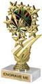7 inch Star Frame Color Insert Trophy