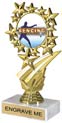 7 inch Star Frame Color Insert Trophy