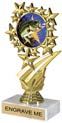 7 inch Star Frame Color Insert Trophy