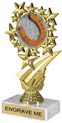 7 inch Star Frame Color Insert Trophy