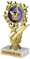 7 inch Star Frame Color Insert Trophy