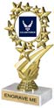 7 inch Star Frame Color Insert Trophy