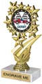 7 inch Star Frame Color Insert Trophy