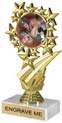 7 inch Star Frame Color Insert Trophy