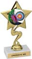 7 inch Star Color Insert Trophy