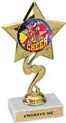 Star Color Insert Trophy