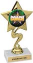 Star Color Insert Trophy