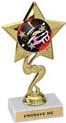 7 inch Star Color Insert Trophy