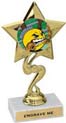 Star Color Insert Trophy