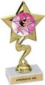 Star Color Insert Trophy