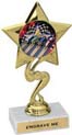 Star Color Insert Trophy