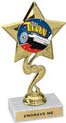 7 inch Star Color Insert Trophy