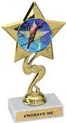 Star Color Insert Trophy