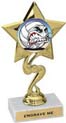Star Color Insert Trophy