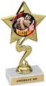 7 inch Star Color Insert Trophy