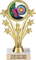 7 inch Shooting Stars Color Insert Trophy