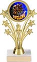 7 inch Shooting Stars Color Insert Trophy