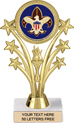 Shooting Stars Color Insert Trophy