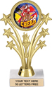 Shooting Stars Color Insert Trophy