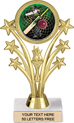 Shooting Stars Color Insert Trophy