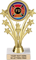 Shooting Stars Color Insert Trophy