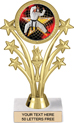 Shooting Stars Color Insert Trophy