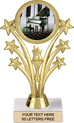 Shooting Stars Color Insert Trophy