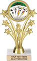 Shooting Stars Color Insert Trophy