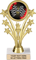 7 inch Shooting Stars Color Insert Trophy