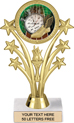 Shooting Stars Color Insert Trophy