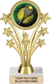 Shooting Stars Color Insert Trophy
