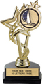 EXCLUSIVE Color Insert Trophy on Marble Tone Base