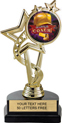 EXCLUSIVE Color Insert Trophy on Marble Tone Base