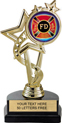 EXCLUSIVE Color Insert Trophy on Marble Tone Base