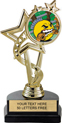 EXCLUSIVE Color Insert Trophy on Marble Tone Base