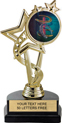 EXCLUSIVE Color Insert Trophy on Marble Tone Base