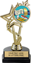 EXCLUSIVE Color Insert Trophy on Marble Tone Base