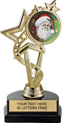 EXCLUSIVE Color Insert Trophy on Marble Tone Base