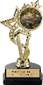 EXCLUSIVE Color Insert Trophy on Marble Tone Base