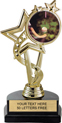 EXCLUSIVE Color Insert Trophy on Marble Tone Base