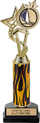 EXCLUSIVE Color Insert Trophy w/ Column on Marble Tone Base