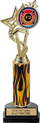EXCLUSIVE Color Insert Trophy w/ Column on Marble Tone Base