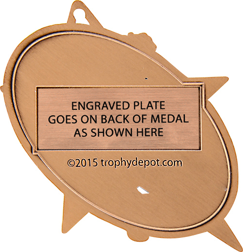 Cheer Saturn Glimmer Medal- Bronze