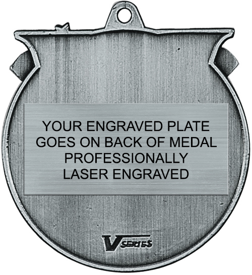 Cheer Victory Medal- Silver