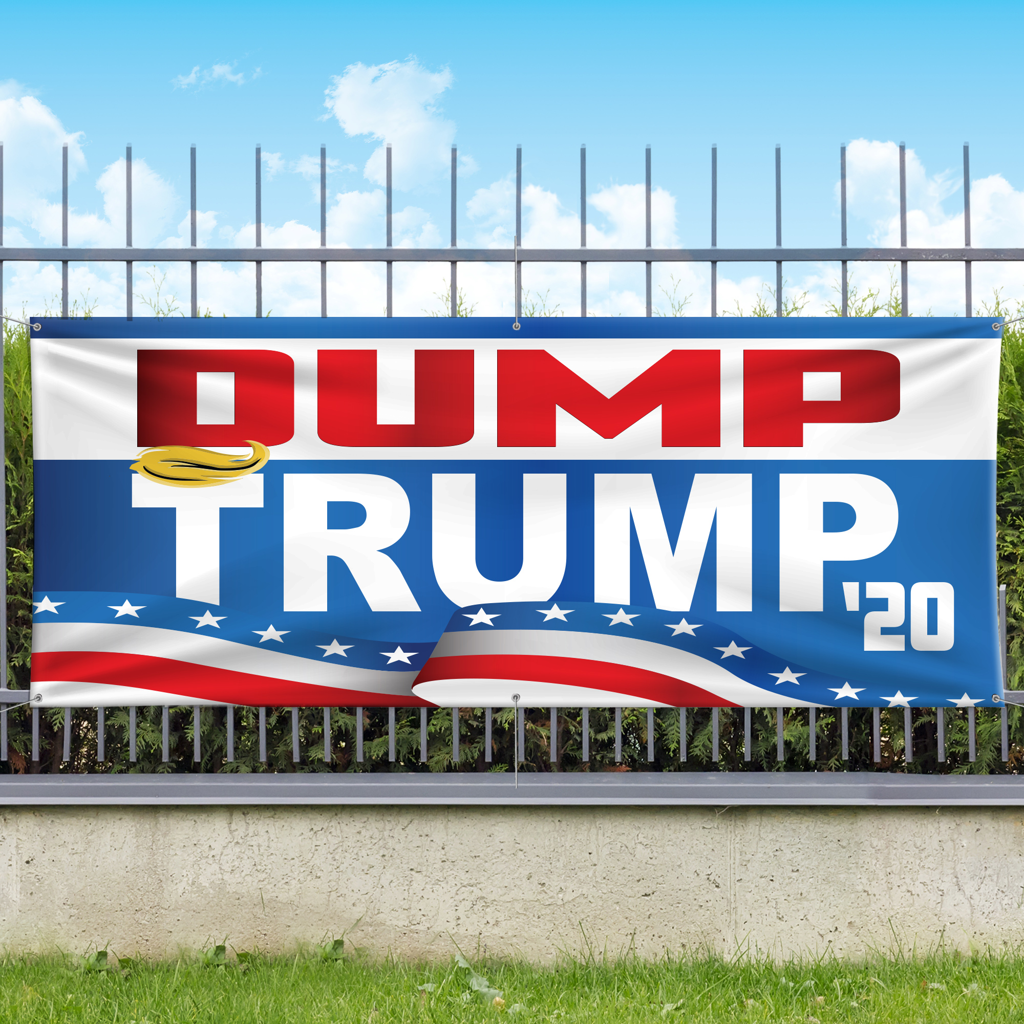 Dump Trump Vinyl Banner