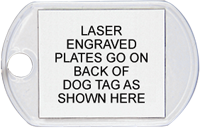 Class of 2021 Paw Monster Dog Tag - Gold