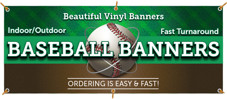 Vinyl Baseball Banners