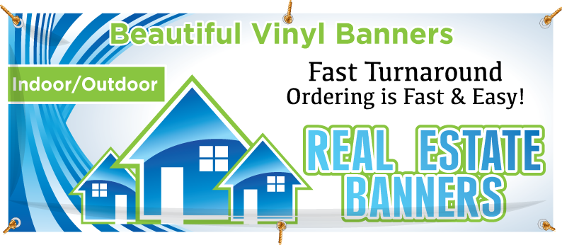 Vinyl Real Estate Banners