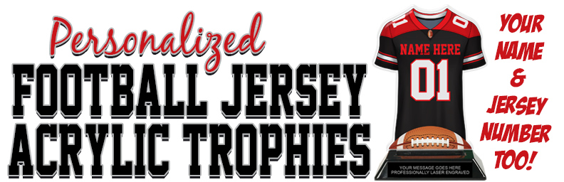 Football Jersey Colorix-T Acrylic Trophies