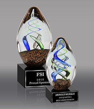 Egg-Shaped Art Glass Awards